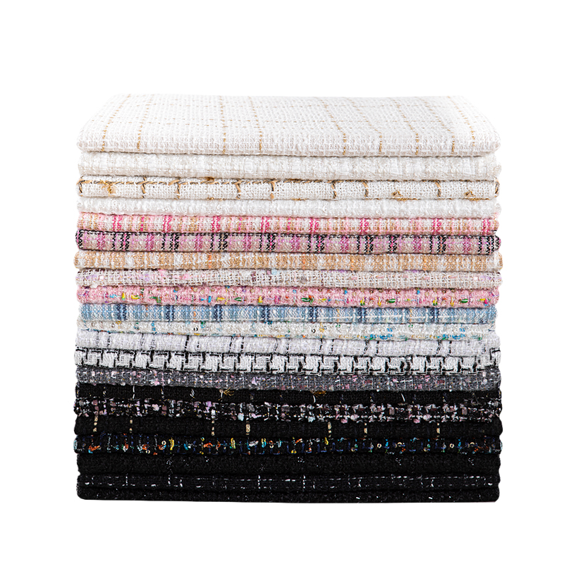 Women\'s Tweed Fabric Thickene - Sewing Tweed avaliação e preço