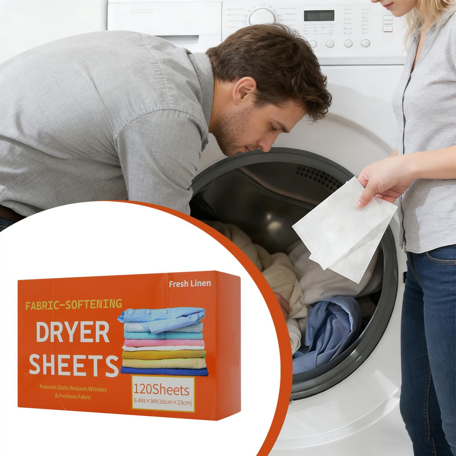 Laundry Softener Sheets 120 Pi - Fabric Softener Sheet avaliação e preço