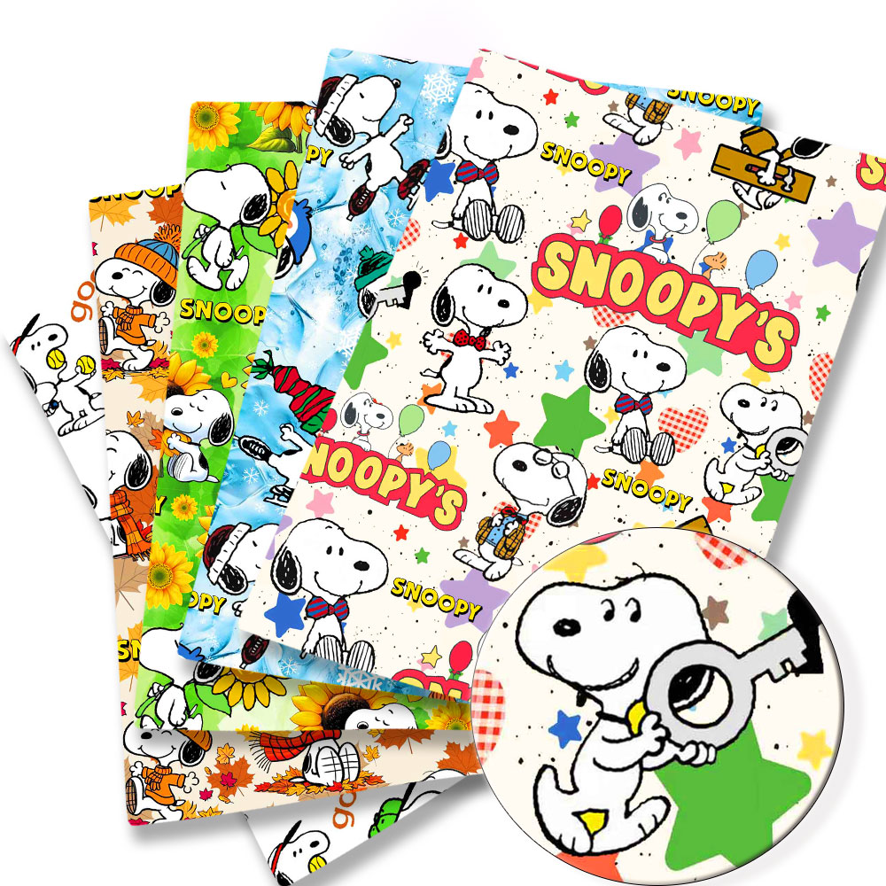 TAKARA TOMY Snoopy fabric140x5 - Sewing And Textile avaliação e preço