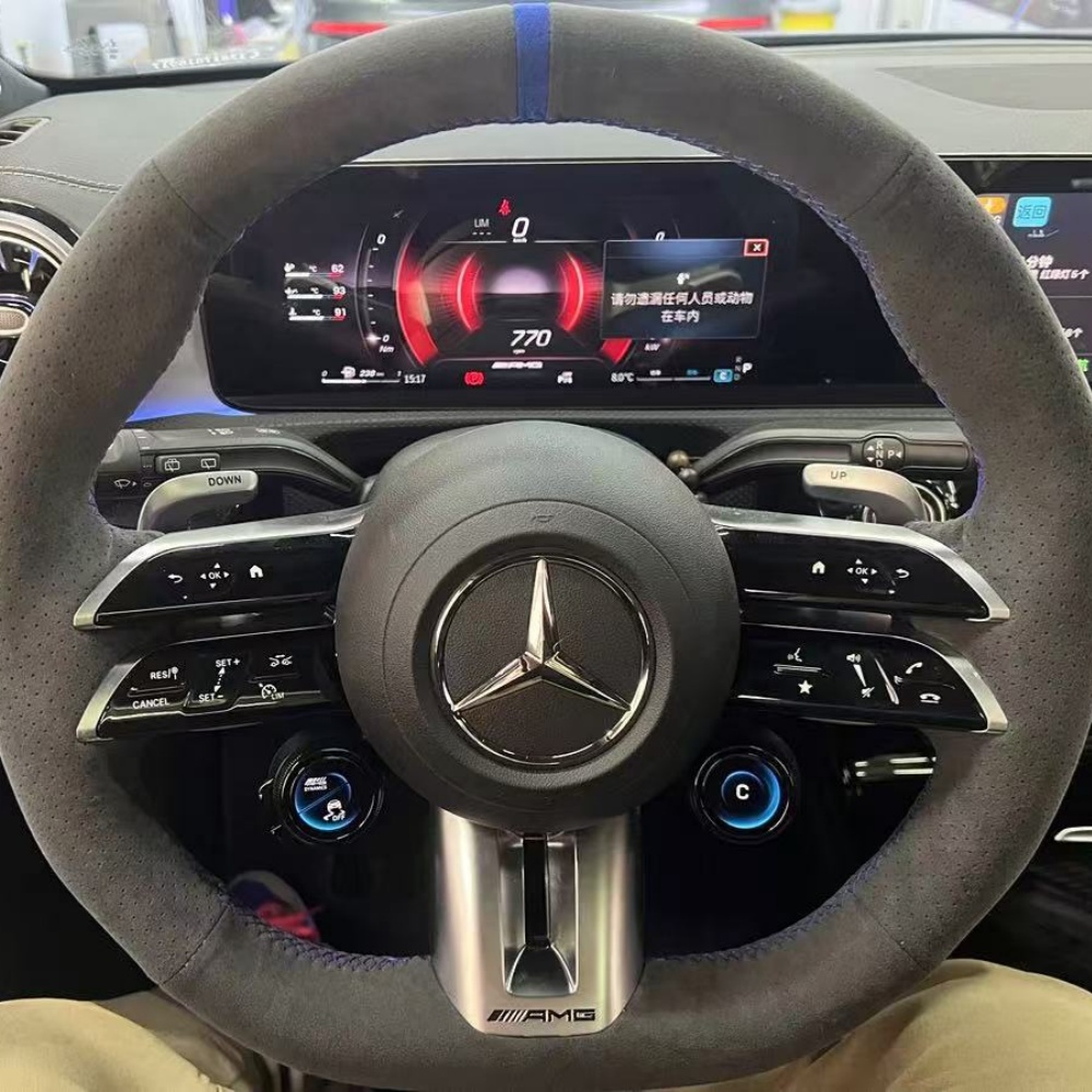 Customized Car Steering Wheel  - Sewing Gt avaliação e preço