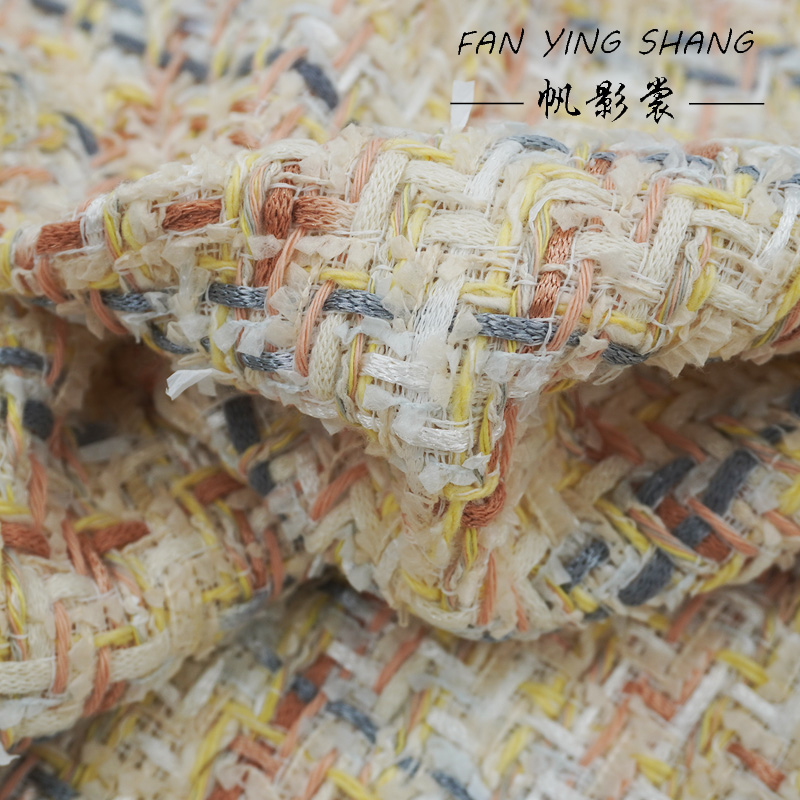 2026 New Fashion White Gray Or - Sewing Tweed avaliação e preço