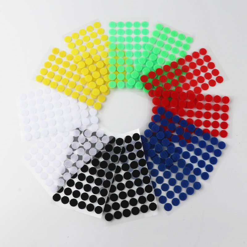 102 Pairs Colorful Self Adhesi - Velcro Sew On avaliação e preço