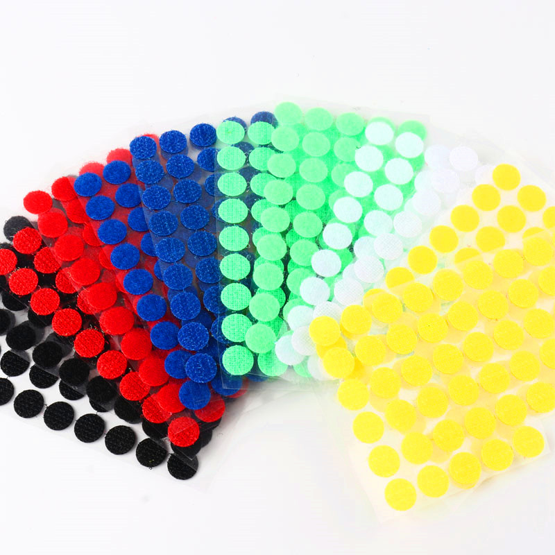 102 Pairs Colorful Self Adhesi - Velcro Sew On avaliação e preço