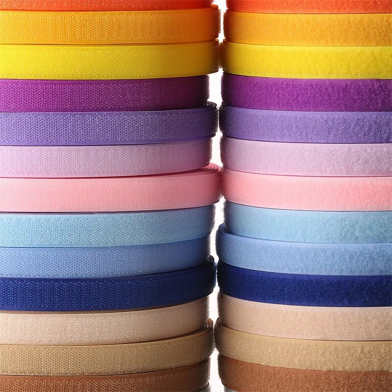 5Meter/Pair Colorful Non-adhes - Velcro Sew On avaliação e preço