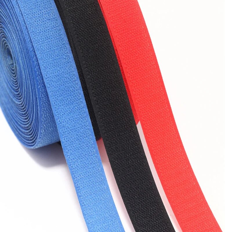5Meter/Pair Colorful Non-adhes - Velcro Sew On avaliação e preço