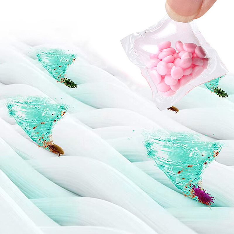 50/100PCS Laundry Scent Beads  - Fabric Softener Sheet avaliação e preço