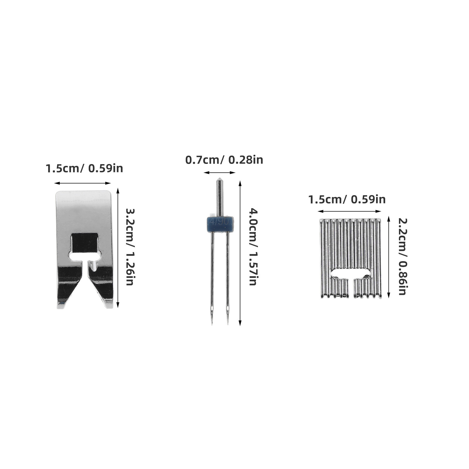1Set Double Needle Sewing Mach - Twin Needle Stretch avaliação e preço