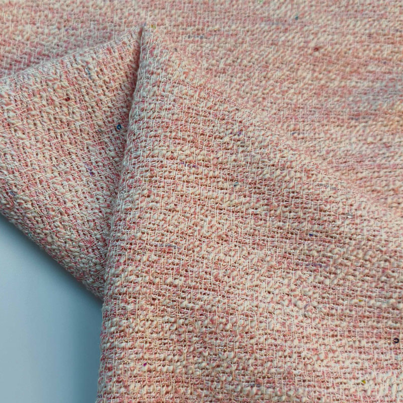 Light Pink Color With Sequin Y - Sewing Tweed avaliação e preço