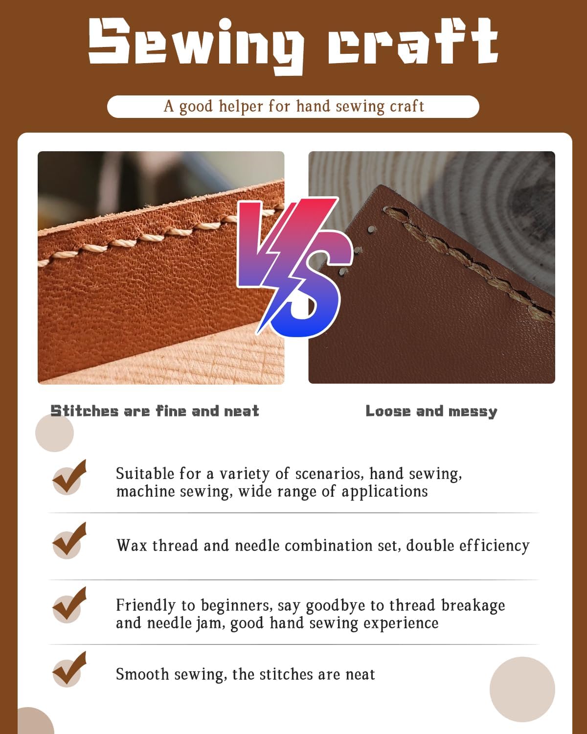 Waxed Thread 218 Yards Heavy D - Leather Needle Heavy avaliação e preço
