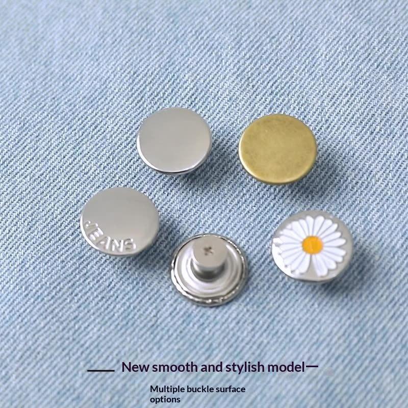10/20Pcs Metal Jeans Buttons W - Sewing Repair avaliação e preço