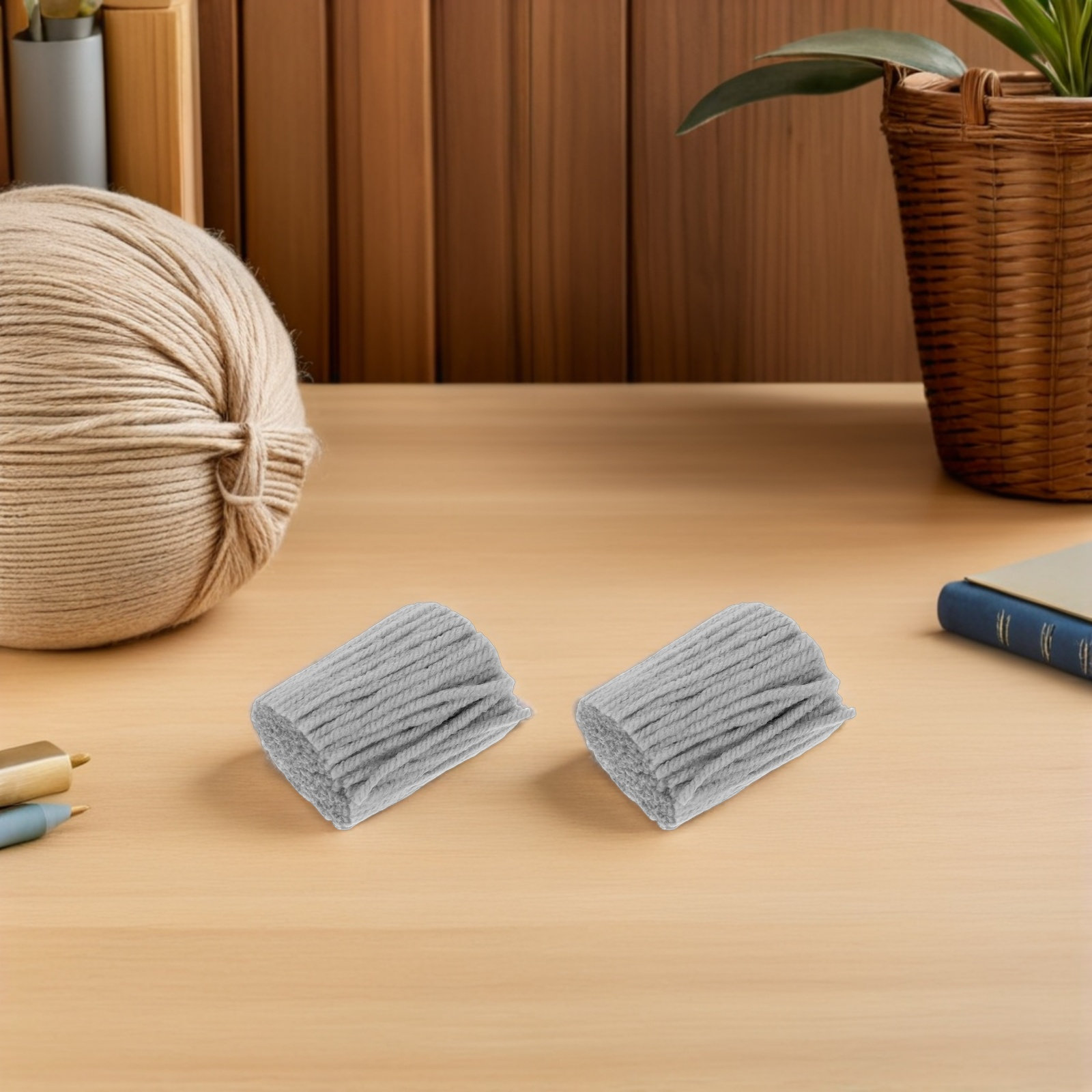 8 Rolls Precut Latch Hook Yarn - Sewing Roll avaliação e preço