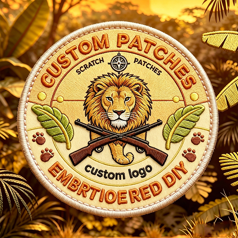 Custom Embroidered Patches for - Velcro Sew On avaliação e preço